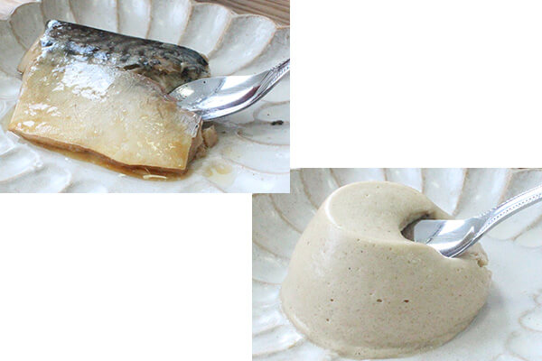らくらく御膳のムース食画像