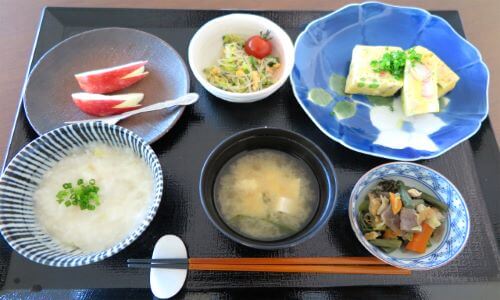 らくらダイニングの朝食